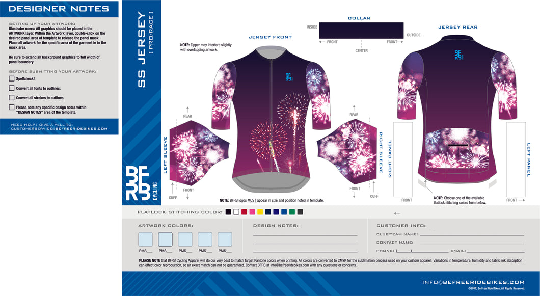 BFRB - Jersey design