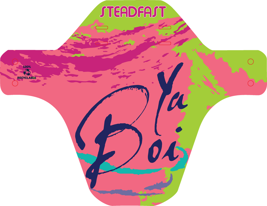 Ya Boi MTB fender - Passionfruit